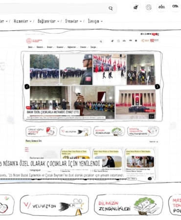 MEB'in internet sitesi 23 Nisan'a özel yeniden tasarlandı