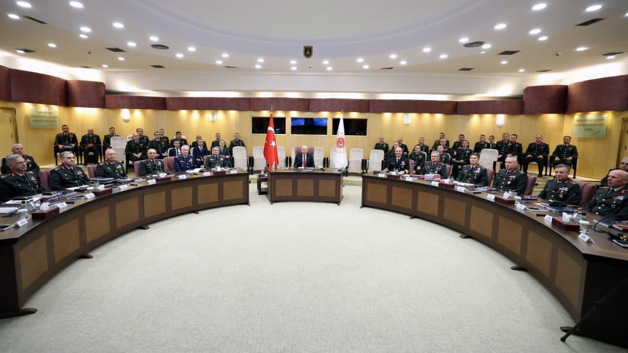 Milli Savunma Bakanı Güler, Değerlendirme Toplantısı'na katıldı