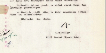 MİT, Humeyni'nin Türkiye'de ikamet ettiği döneme ait belgeyi paylaştı