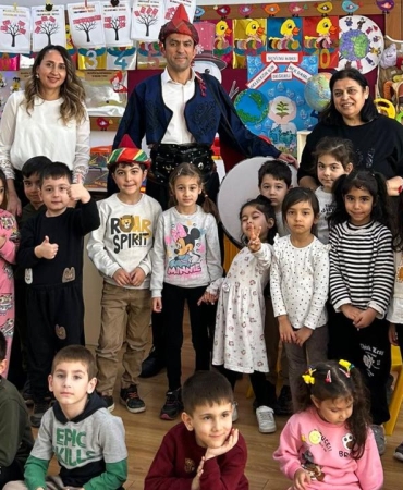 Öğrencilerin ramazan coşkusu