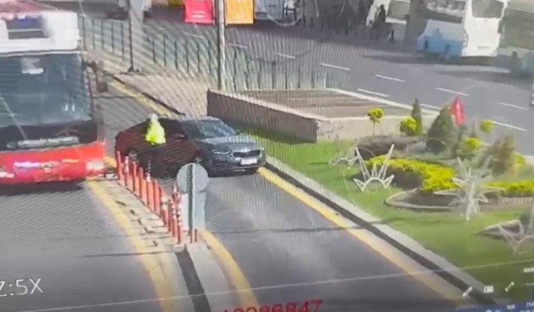 Otobüsü polisin üzerine süren CHP'nin şoförüne hapis cezası