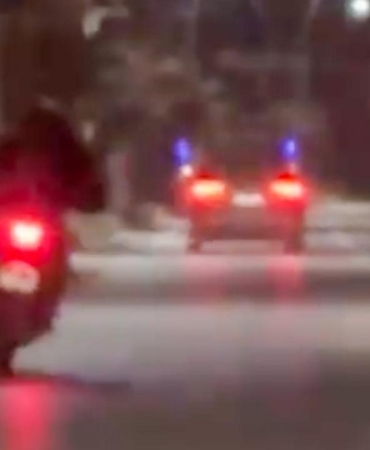 Plakasını gizleyerek kural ihlali yapan motosikletliye 420 bin lira ceza