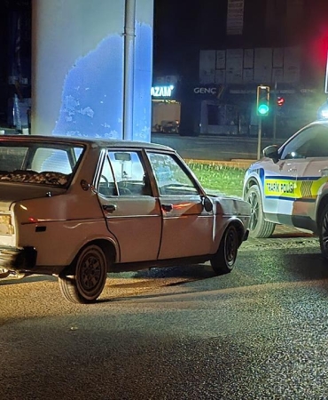 Polisin dur ihtarına uymayan alkollü sürücüye büyük ceza