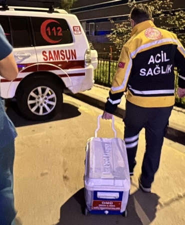 Samsunda beyin ölümü gerçekleşen kadının organları 4 kişiye umut oldu