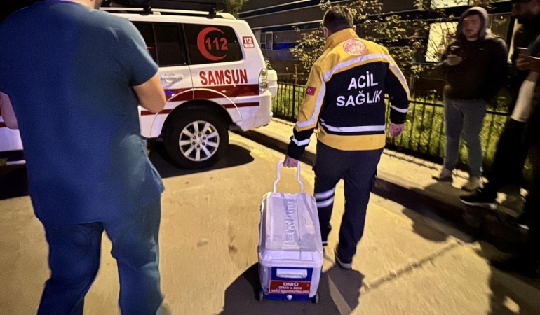 Samsunda beyin ölümü gerçekleşen kadının organları 4 kişiye umut oldu