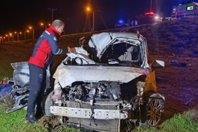 Şırnak'ta hafif ticari araç devrildi: 1 ölü