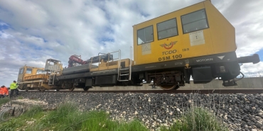 Suriye sınırındaki 350 kilometrelik hat tren trafiğine açıldı