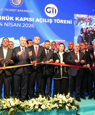 Ticaret Bakanı Bolat, modernize edilen Gürbulak Gümrük Kapısı'nın açılışını yaptı