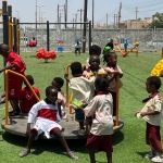 TİKA'nın Sudan'da kurduğu çocuk parkı açıldı