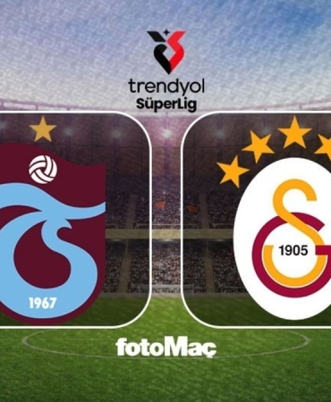 Trabzonspor-Galatasaray derbisi CANLI | Trendyol Süper Lig CANLI MAÇ