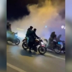 Trafiği tehlikeye düşüren motosikletlilere 870 bin lira ceza