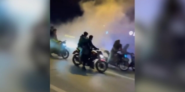 Trafiği tehlikeye düşüren motosikletlilere 870 bin lira ceza