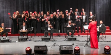 TRT korosu, KKTC Kurucu Cumhurbaşkanı Denktaş anısına sahne aldı