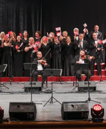 TRT korosu, KKTC Kurucu Cumhurbaşkanı Denktaş anısına sahne aldı