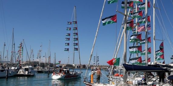 Türkiye dahil 12 ülkeden İsrail'in Küresel Sumud Filosu'na düzenlediği saldırılara tepki