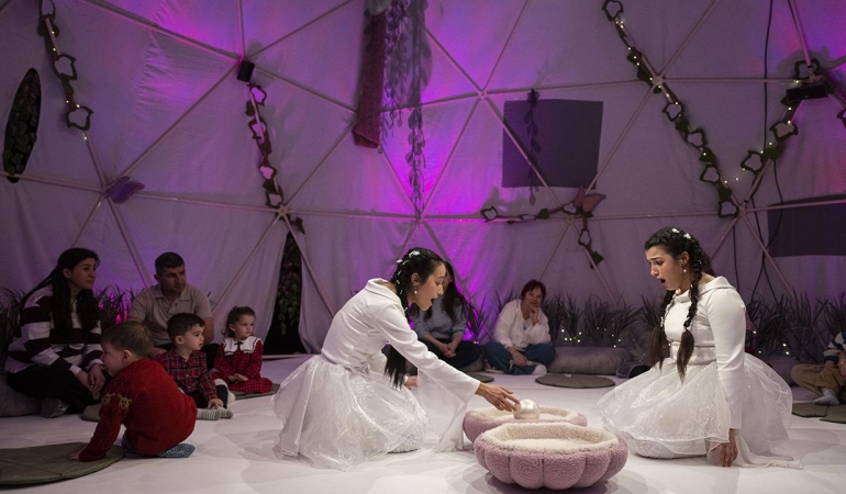 Türkiyede bir ilk: Bebek Tiyatrosu seyirciyle buluşuyor