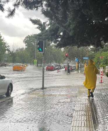 16 il için sarı uyarı: Kuvvetli yağışa dikkat