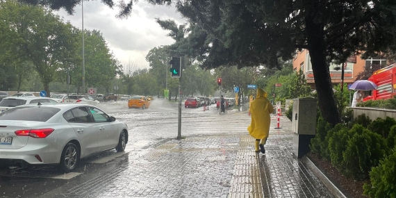 16 il için sarı uyarı: Kuvvetli yağışa dikkat