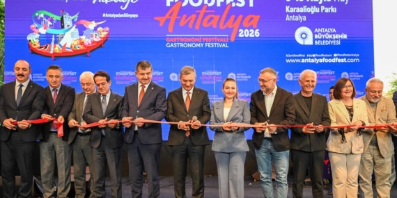Antalya gastronomi festivali kapılarını açtı
