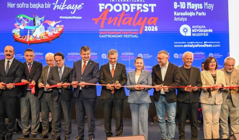 Antalya gastronomi festivali kapılarını açtı