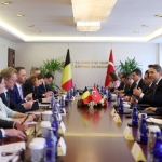Bakan Bayraktar, Türkiye'nin enerji vizyonunu Belçikalı şirket temsilcileriyle paylaştı