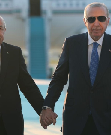 Cumhurbaşkanı Erdoğan, Cezayir Cumhurbaşkanı Tebbun'u karşıladı