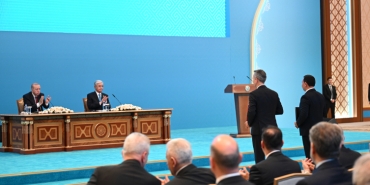 Cumhurbaşkanı Erdoğan: Kazakistan petrolünü ülkemizden dünyaya ulaştırmayı hedefliyoruz