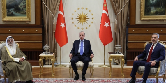 Cumhurbaşkanı Erdoğan, Kuveyt Dışişleri Bakanı'nı kabul etti