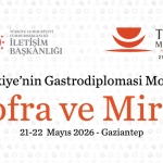 Gaziantep'te 'Türkiye'nin Gastrodiplomasi Modeli: Sofra ve Miras' etkinliği düzenlenecek