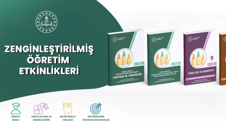 MEB'in Zenginleştirilmiş Öğretim Etkinlikleri Kitapları yayımlandı