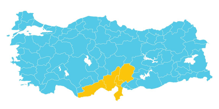 Meteorolojiden 5 kente kuvvetli yağış uyarısı