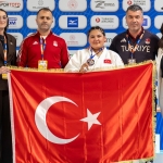 Milli judocu Nisanur Serin Avrupa ikincisi