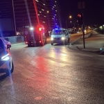 Otomobil dereye uçtu, sürücü kaçtı