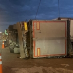 Pendik'teki tır kazası trafiği aksattı