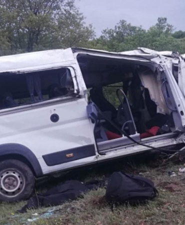 Yozgat'ta öğrenci servisi devrildi, 2 öğrenci ve sürücü öldü